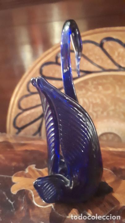 Antig&uuml;edades: Cisne, cristal de Murano - Foto 3