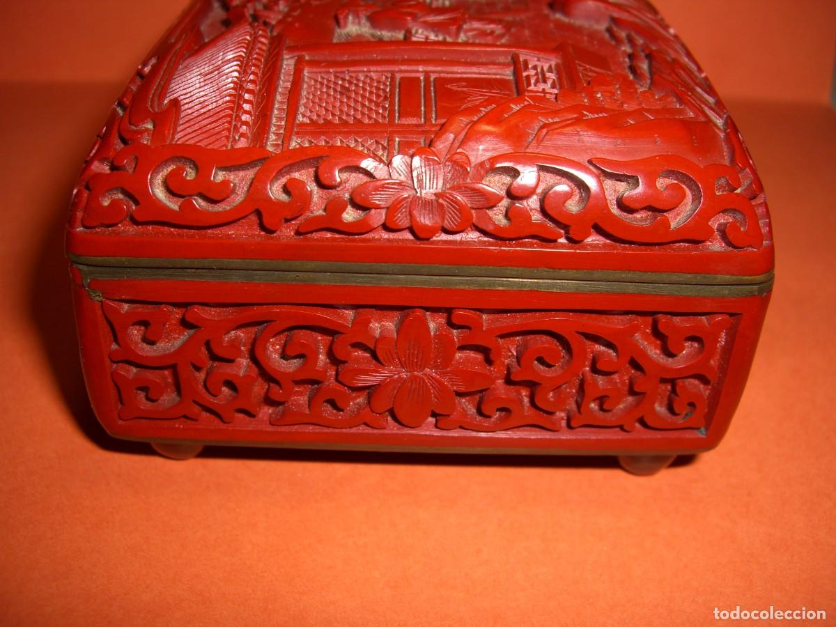 Antig&uuml;edades: CAJA LACADA ORIENTAL - Foto 4