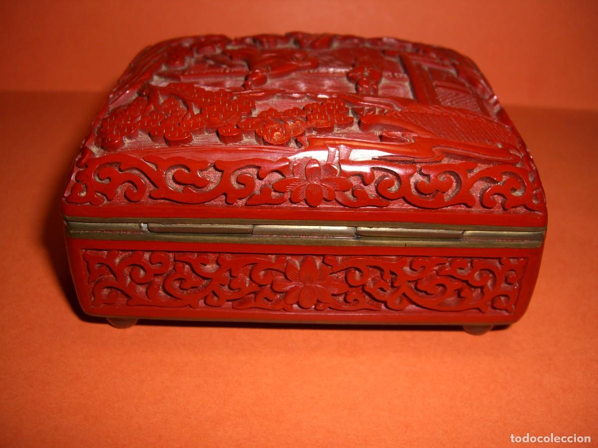 Antig&uuml;edades: CAJA LACADA ORIENTAL - Foto 5