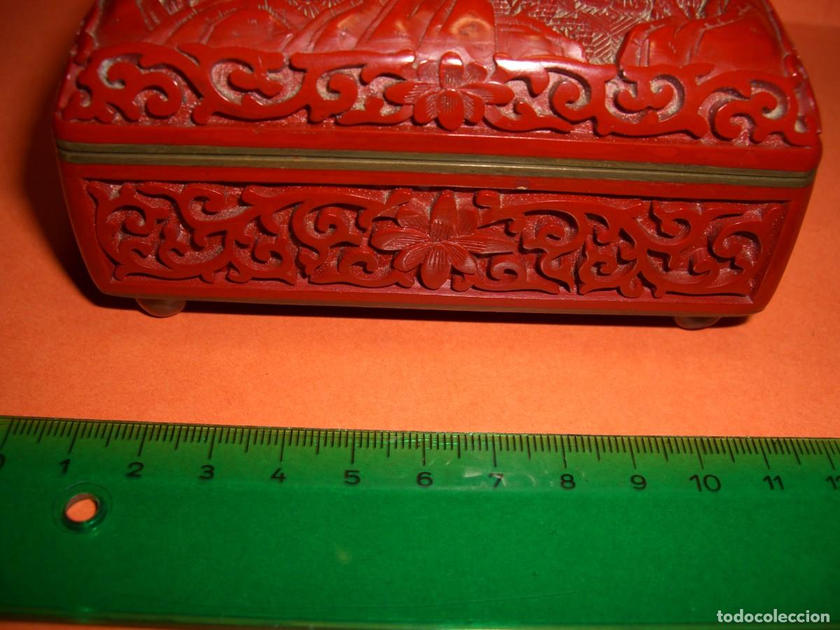 Antig&uuml;edades: CAJA LACADA ORIENTAL - Foto 8