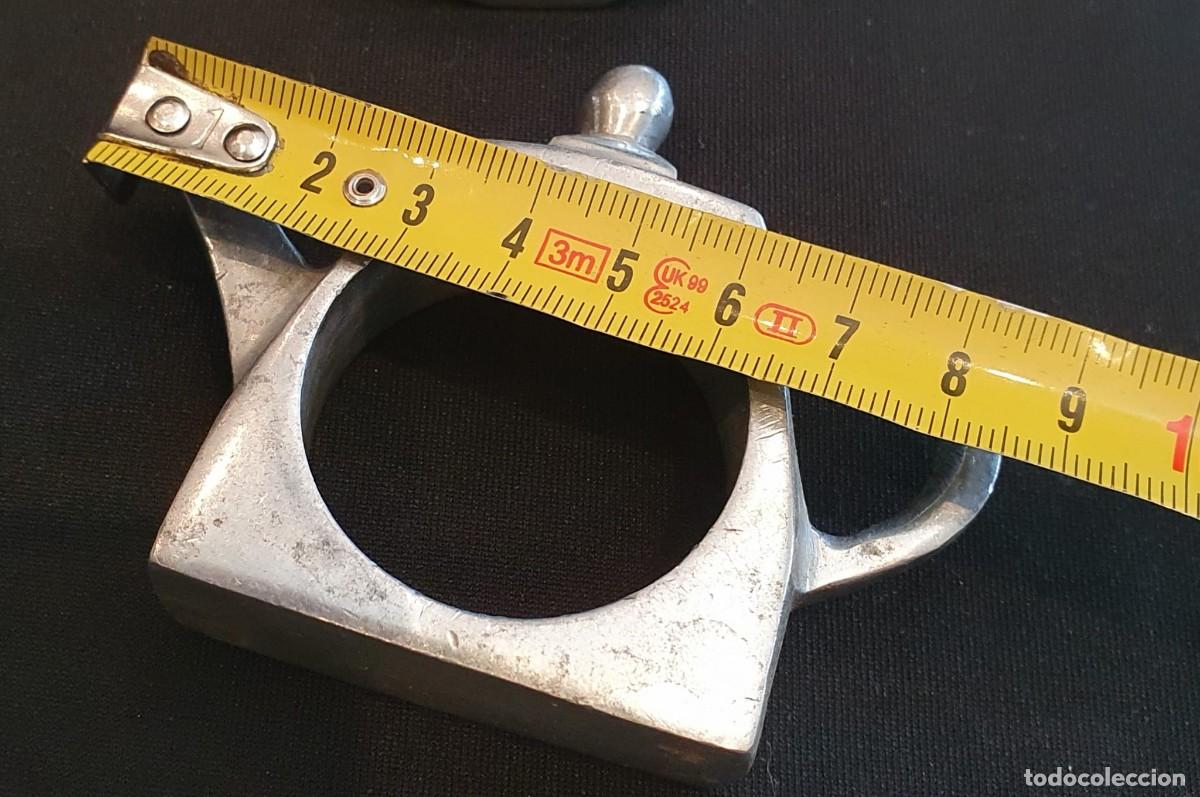 Antig&uuml;edades: 8 servilleteros metal forma tetera - Foto 3