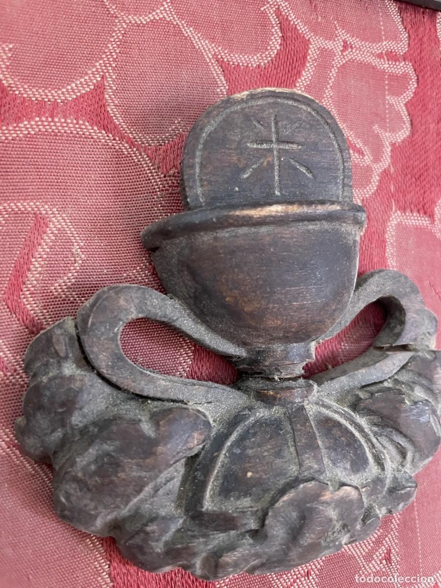 Antig&uuml;edades: Talla religiosa madera - Foto 4