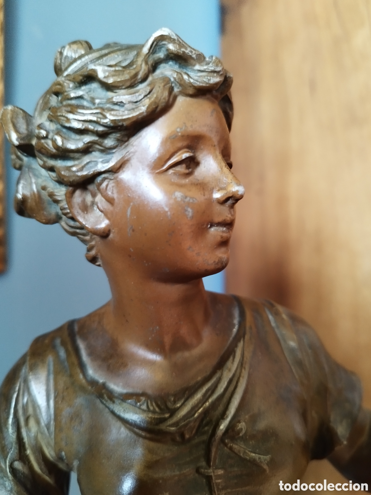 Antig&uuml;edades: Escultura Emilie Bruchon - Foto 2