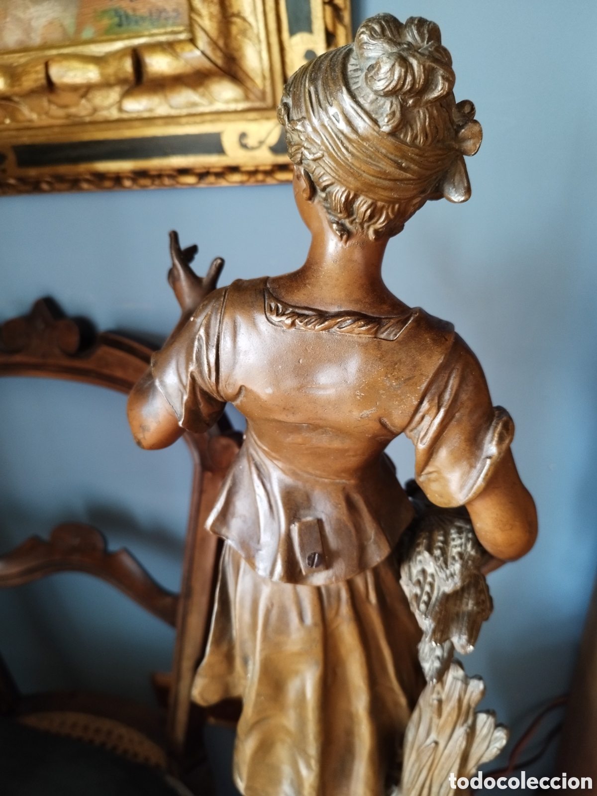 Antig&uuml;edades: Escultura Emilie Bruchon - Foto 8