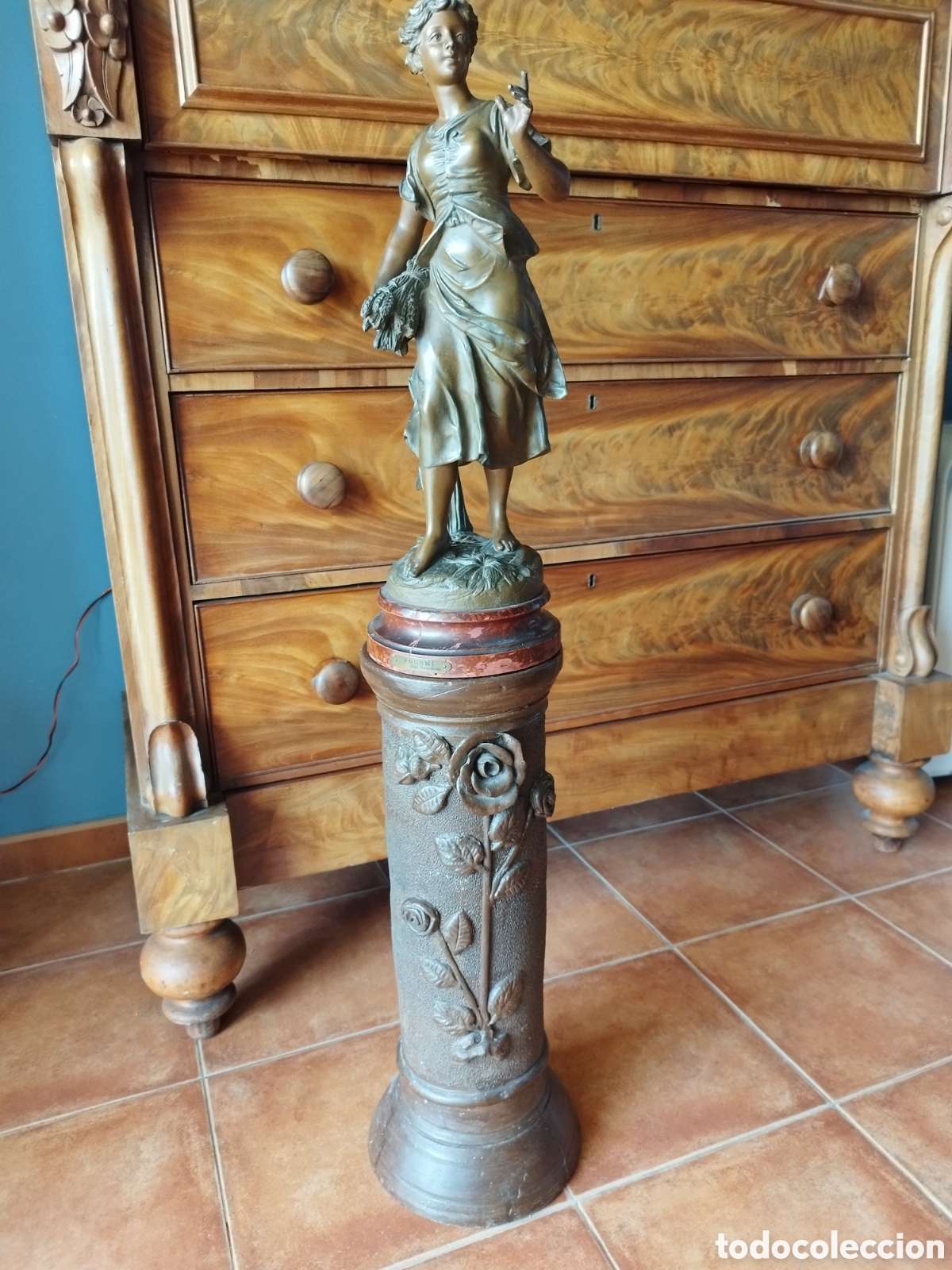 Antig&uuml;edades: Escultura Emilie Bruchon - Foto 9