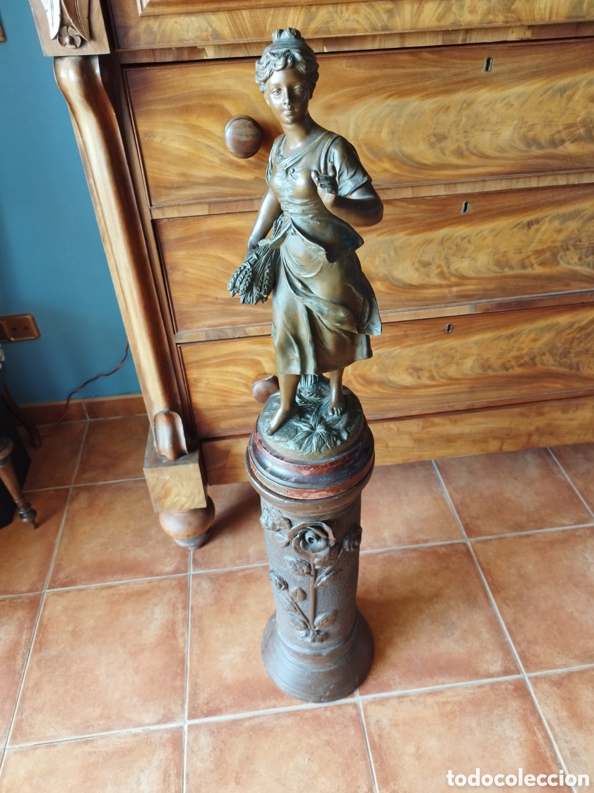 Antig&uuml;edades: Escultura Emilie Bruchon - Foto 13
