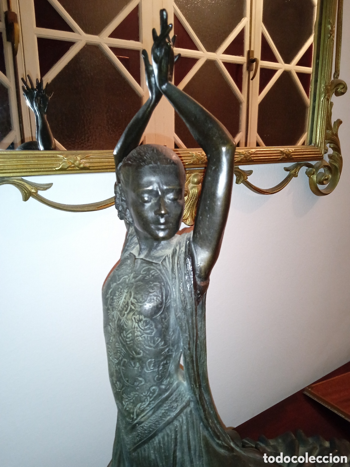 Antig&uuml;edades: Figura bronce y cer&aacute;mica - Foto 4