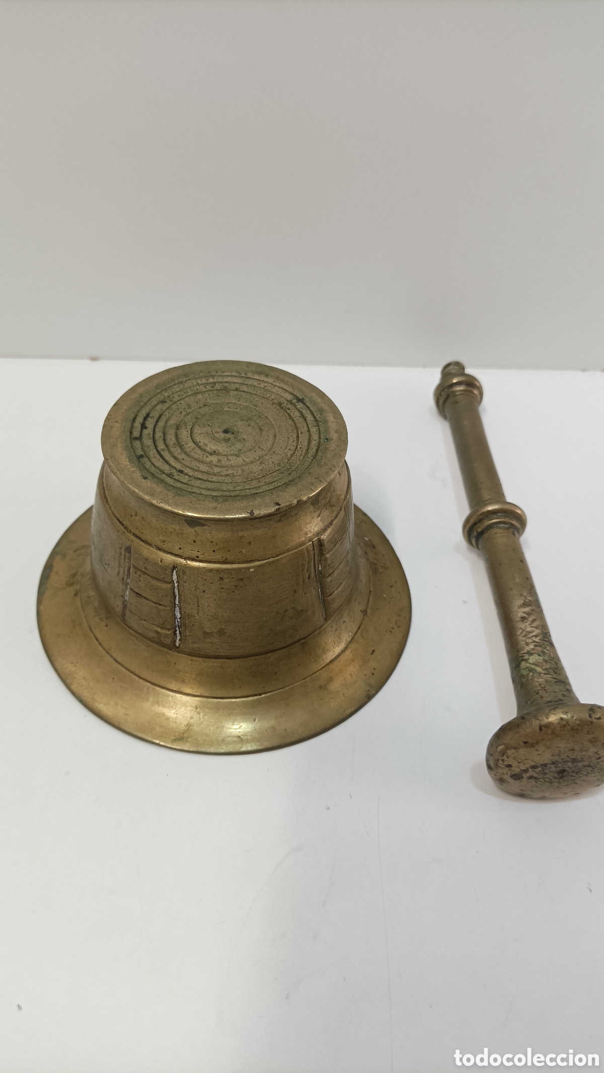 Antig&uuml;edades: MORTERO O ALMIREZ DE BRONCE ANTIGUO - Foto 4