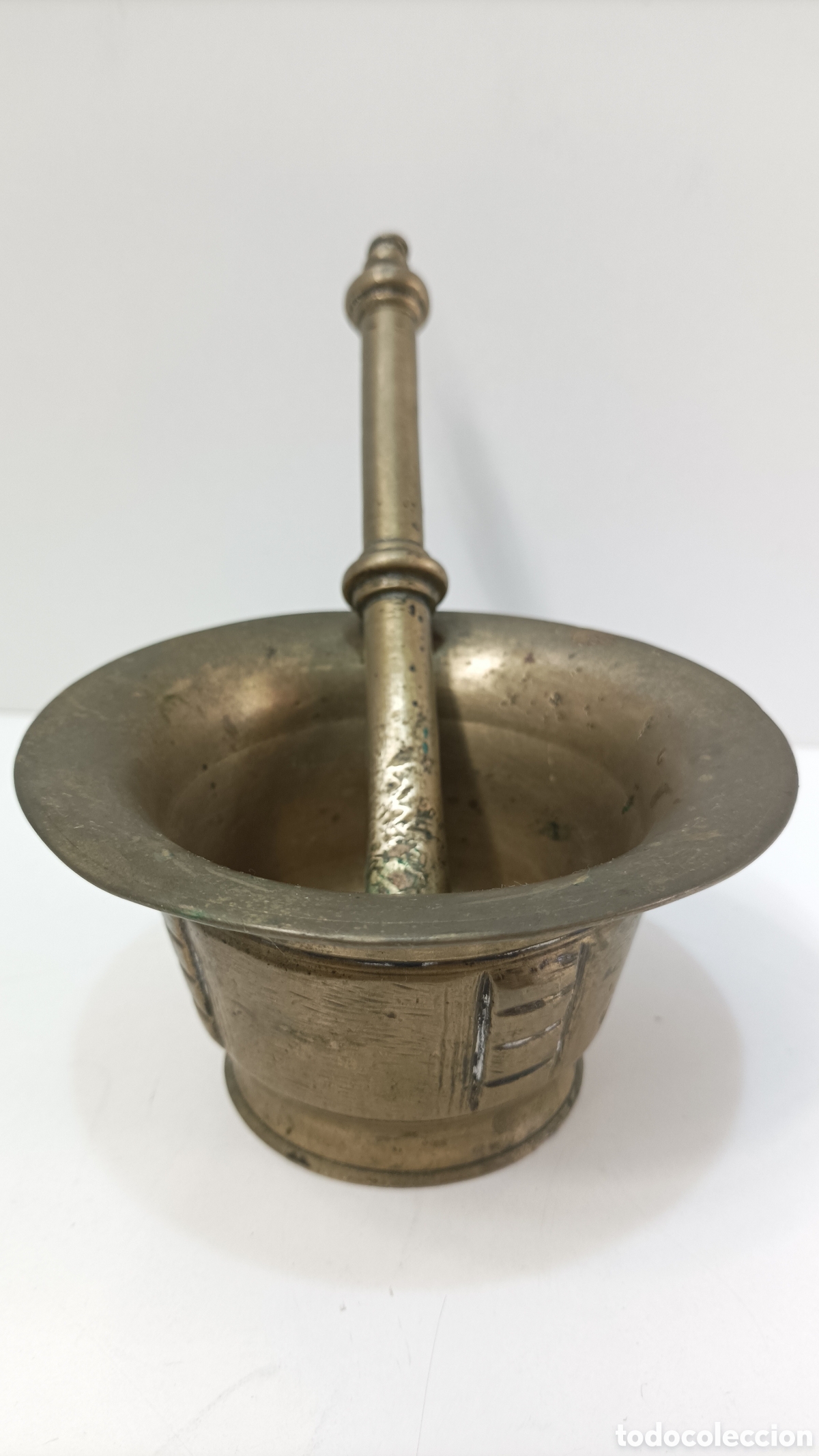 Antig&uuml;edades: MORTERO O ALMIREZ DE BRONCE ANTIGUO - Foto 6