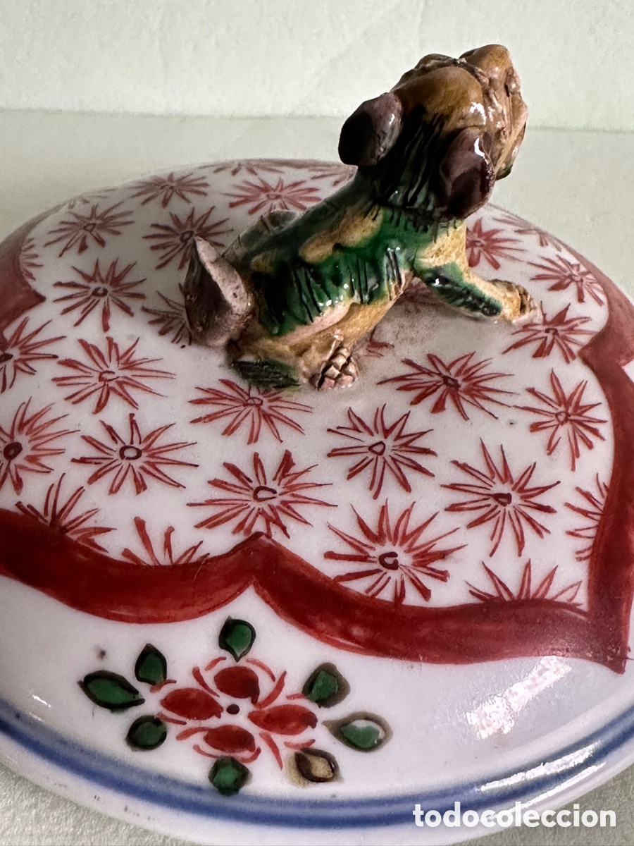 Antig&uuml;edades: Porcelana china tapa - Foto 6