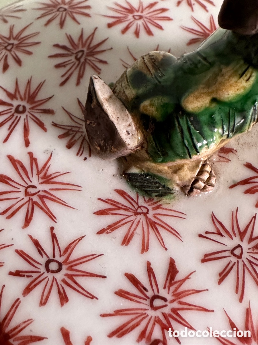 Antig&uuml;edades: Porcelana china tapa - Foto 7