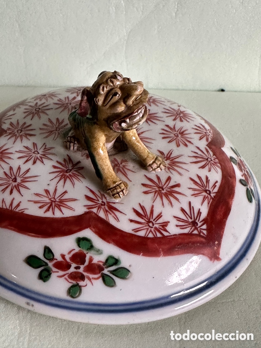 Antig&uuml;edades: Porcelana china tapa - Foto 9