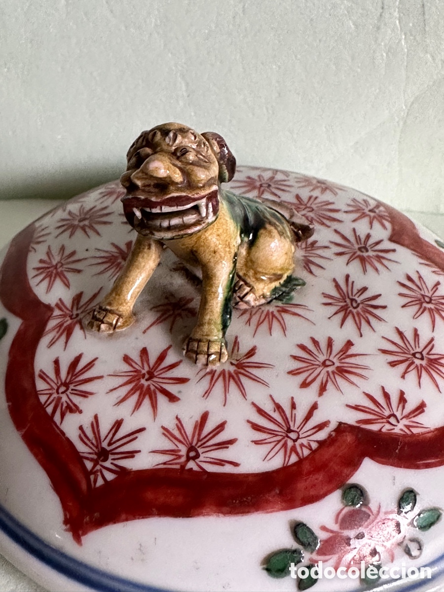 Antig&uuml;edades: Porcelana china tapa - Foto 10