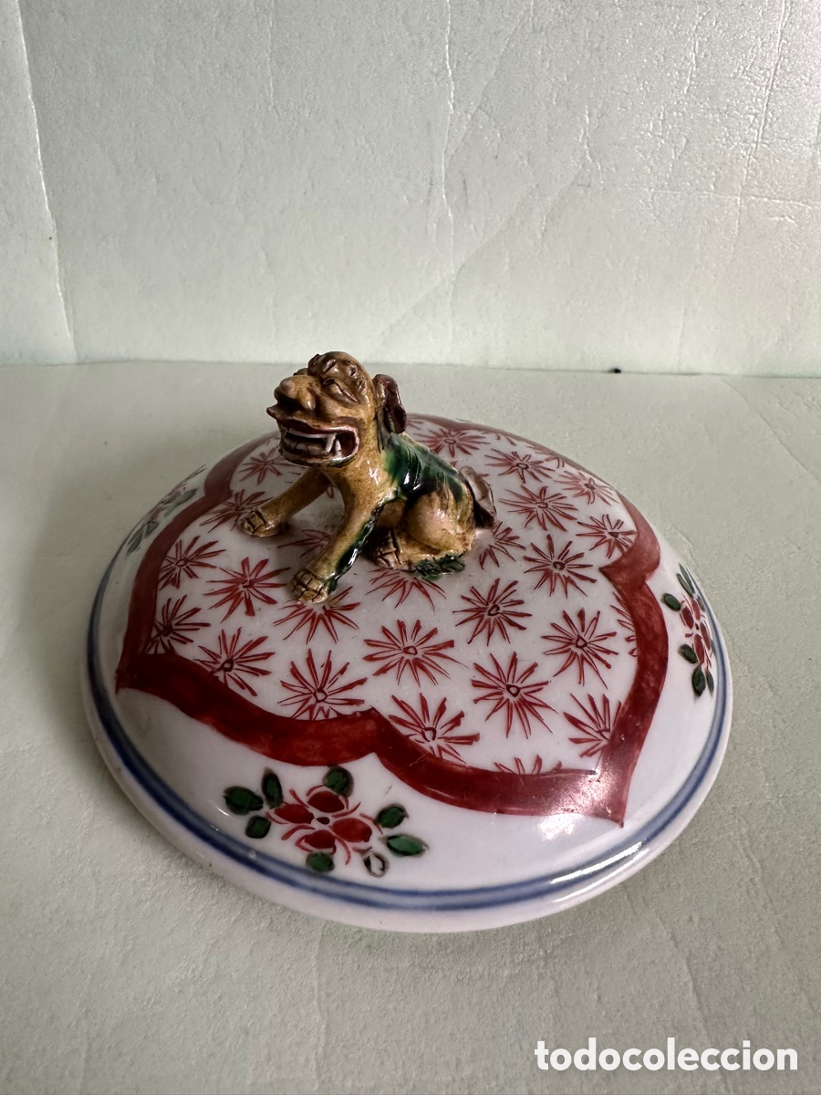 Antig&uuml;edades: Porcelana china tapa - Foto 1
