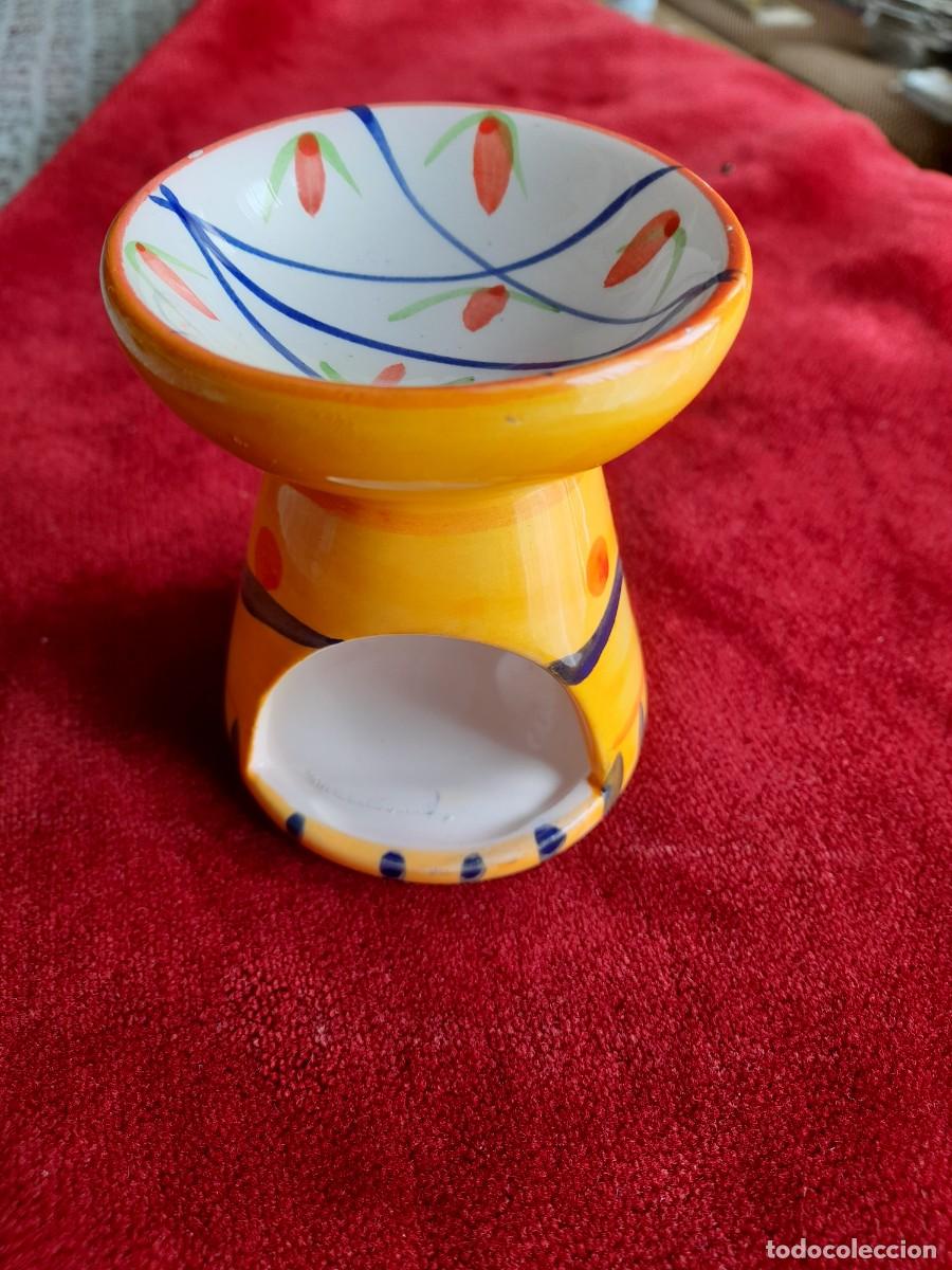 Antig&uuml;edades: L&aacute;mpara arom&aacute;tica de cer&aacute;mica - Foto 2