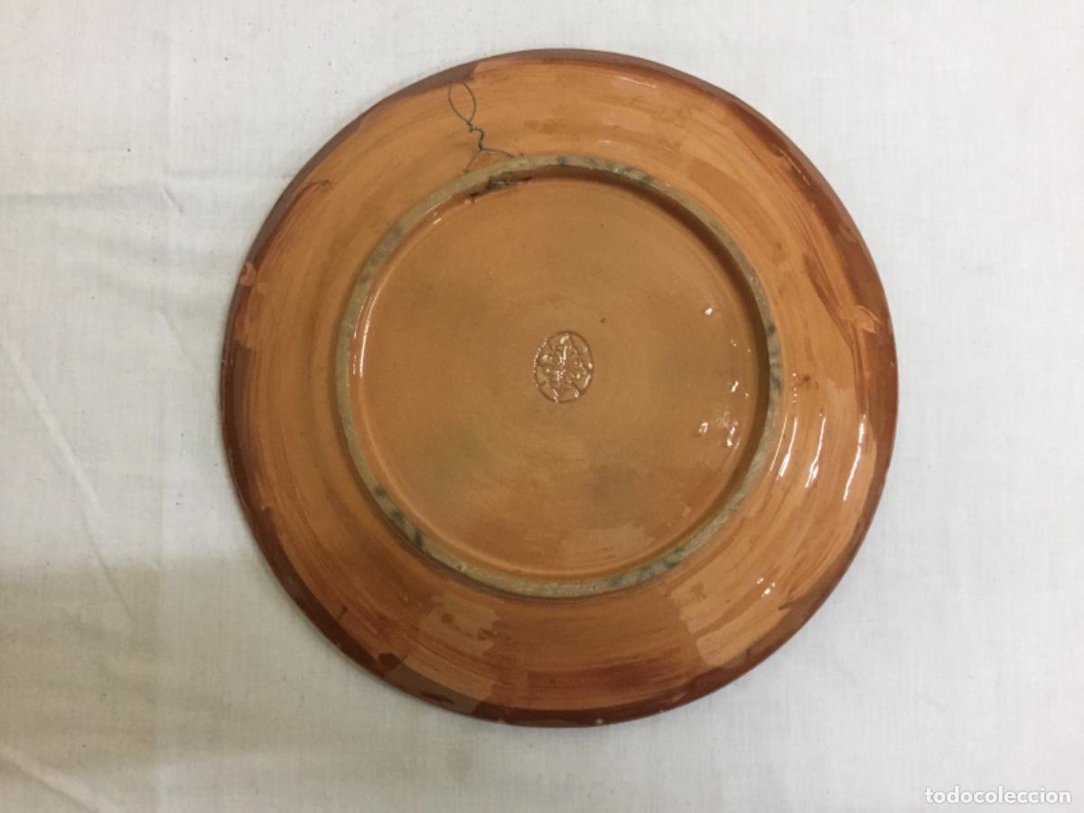 Antig&uuml;edades: PLATO DE CER&Aacute;MICA CON MARCA INCISA EN LA BASE. - Foto 3