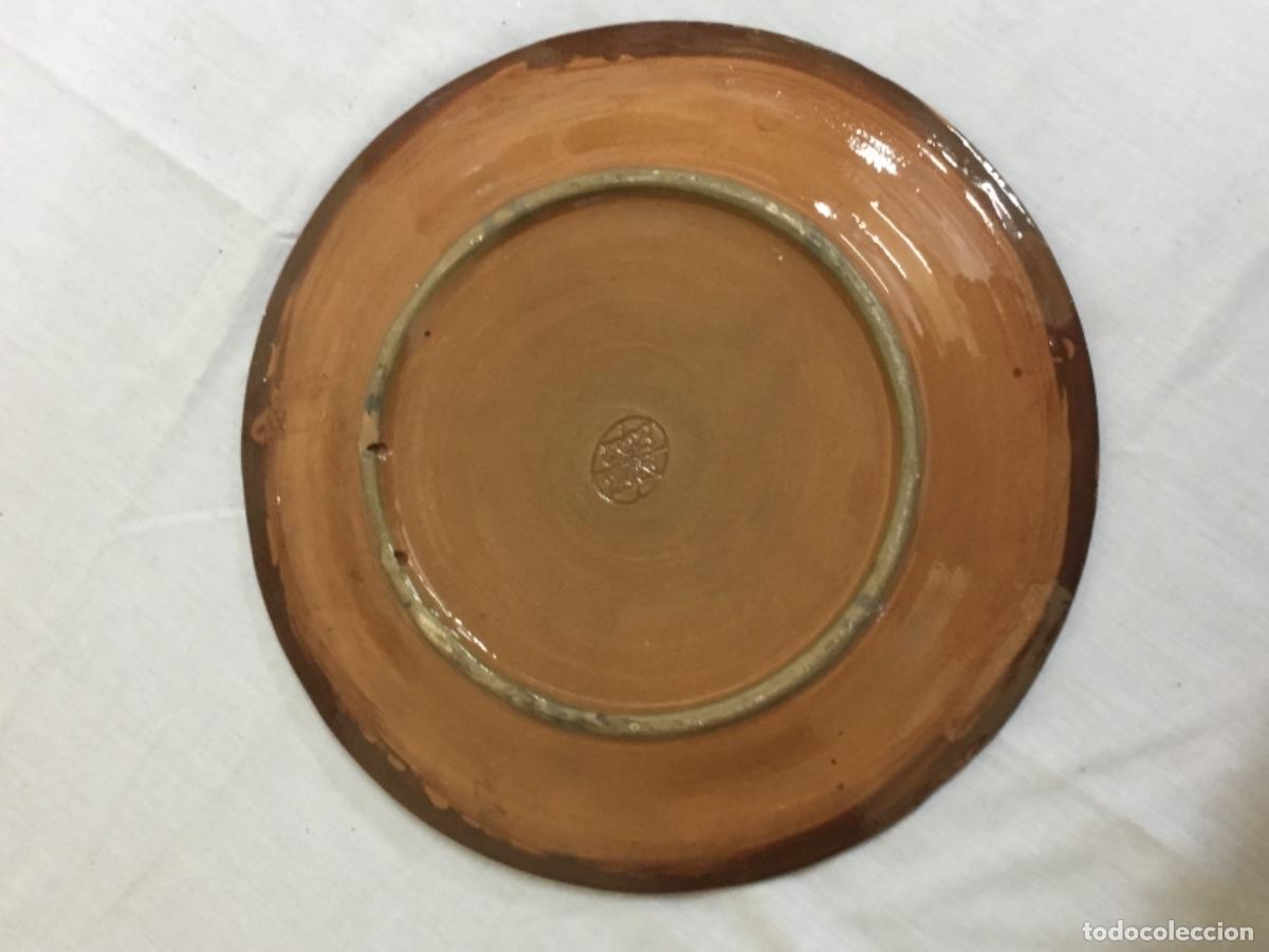 Antig&uuml;edades: PLATO DE CER&Aacute;MICA CON MARCA INCISA EN LA BASE. - Foto 3