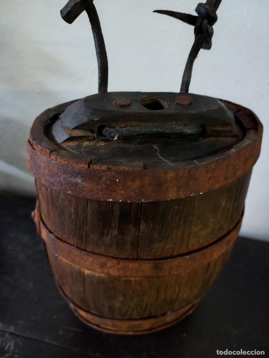 Antig&uuml;edades: CANTIMPLORA DE MADERA DE CAMPA&Ntilde;A. MIDE: 245 CM. DE ALTO - Foto 2