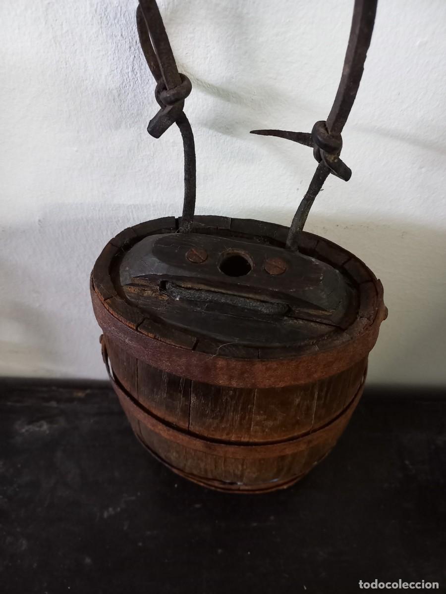 Antig&uuml;edades: CANTIMPLORA DE MADERA DE CAMPA&Ntilde;A. MIDE: 245 CM. DE ALTO - Foto 3