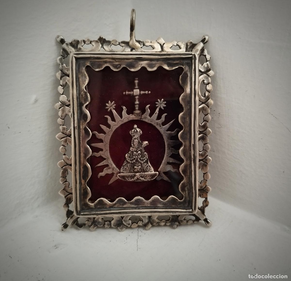 Antig&uuml;edades: RELICARIO DE PLATA, 13 cm - Foto 1