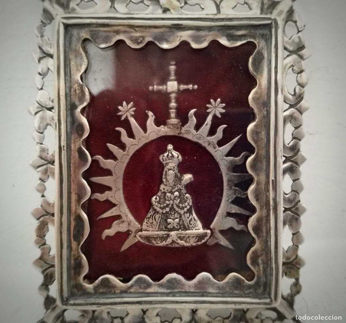 Antig&uuml;edades: RELICARIO DE PLATA, 13 cm - Foto 3