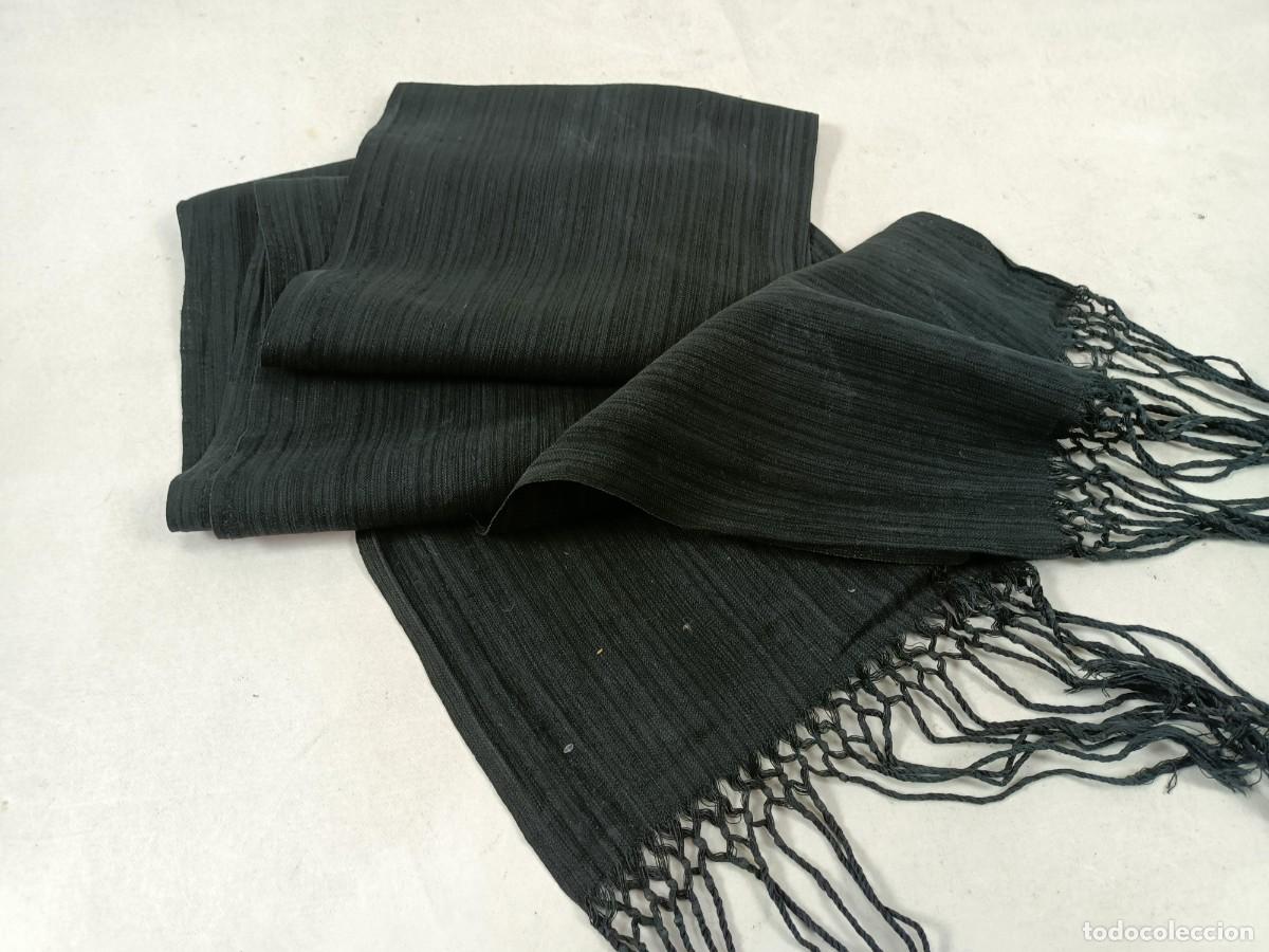 antigua faja negra rayada, de algodón - Buy Antique men's clothing on  todocoleccion