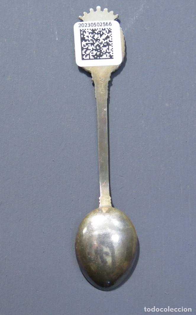 Antig&uuml;edades: CUCHARA DE PLATA. SANTANDER - Foto 2