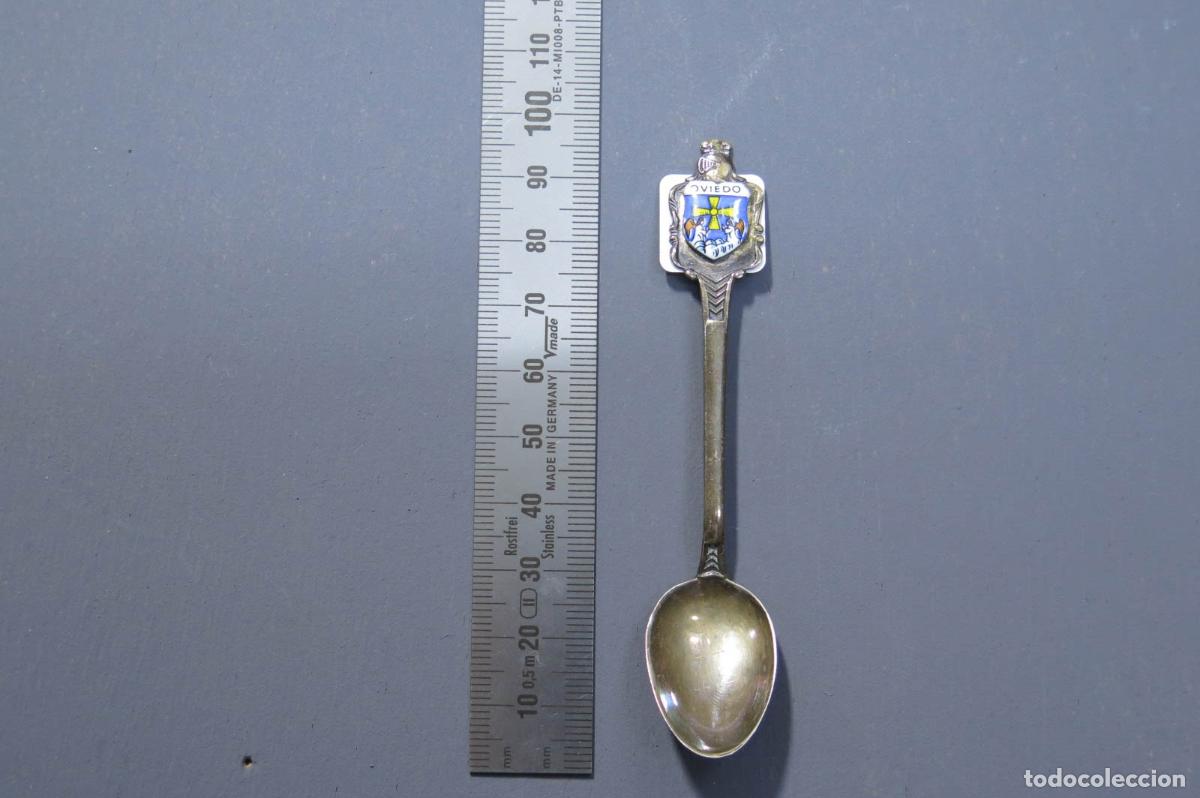 Antig&uuml;edades: CUCHARA DE PLATA. OVIEDO - Foto 1