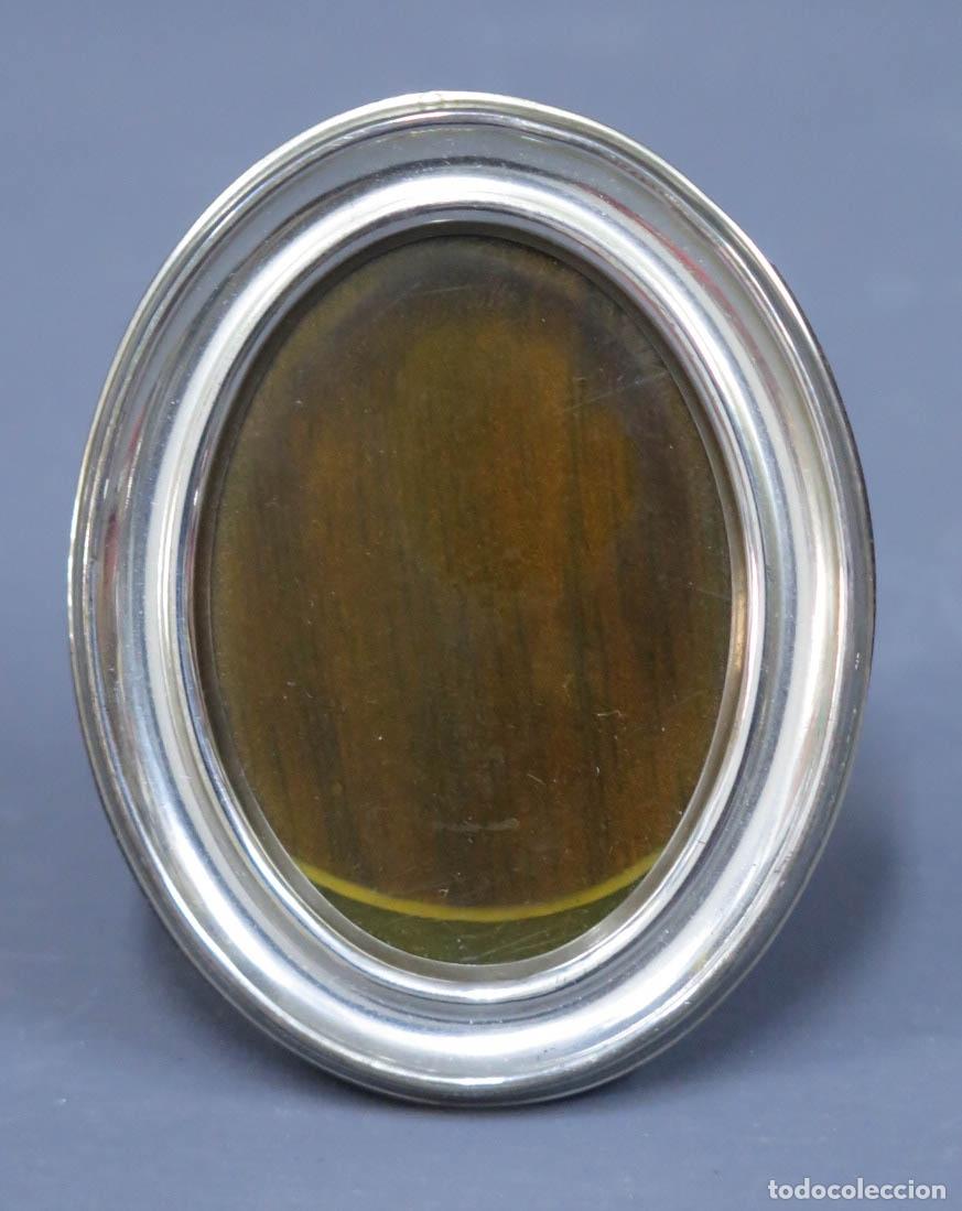 Antig&uuml;edades: MARCO OVALADO. PLATA. PEDRO DURAN - Foto 1