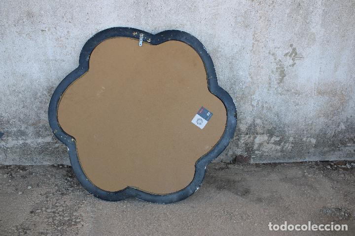 Antig&uuml;edades: espejo espiral vintage plata - Foto 6