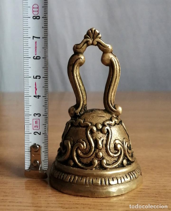 Antig&uuml;edades: ANTIGUA CAMPANA DE BRONCE, METAL. - Foto 4