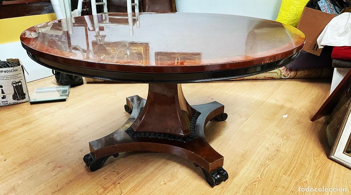 Antig&uuml;edades: Espl&eacute;ndida mesa de comedor - Foto 2