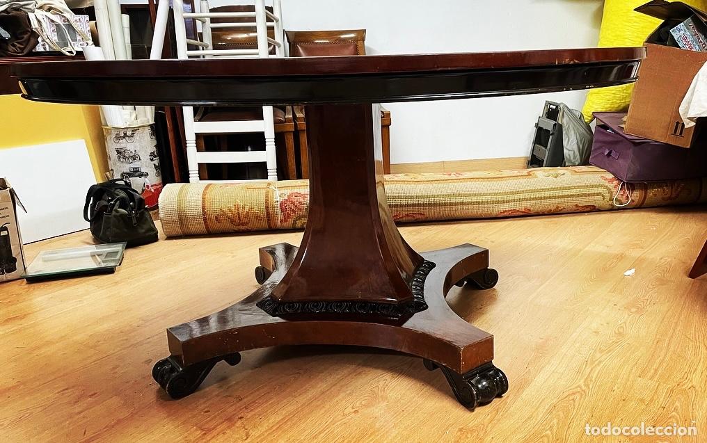 Antig&uuml;edades: Espl&eacute;ndida mesa de comedor - Foto 3
