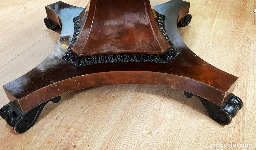 Antig&uuml;edades: Espl&eacute;ndida mesa de comedor - Foto 5