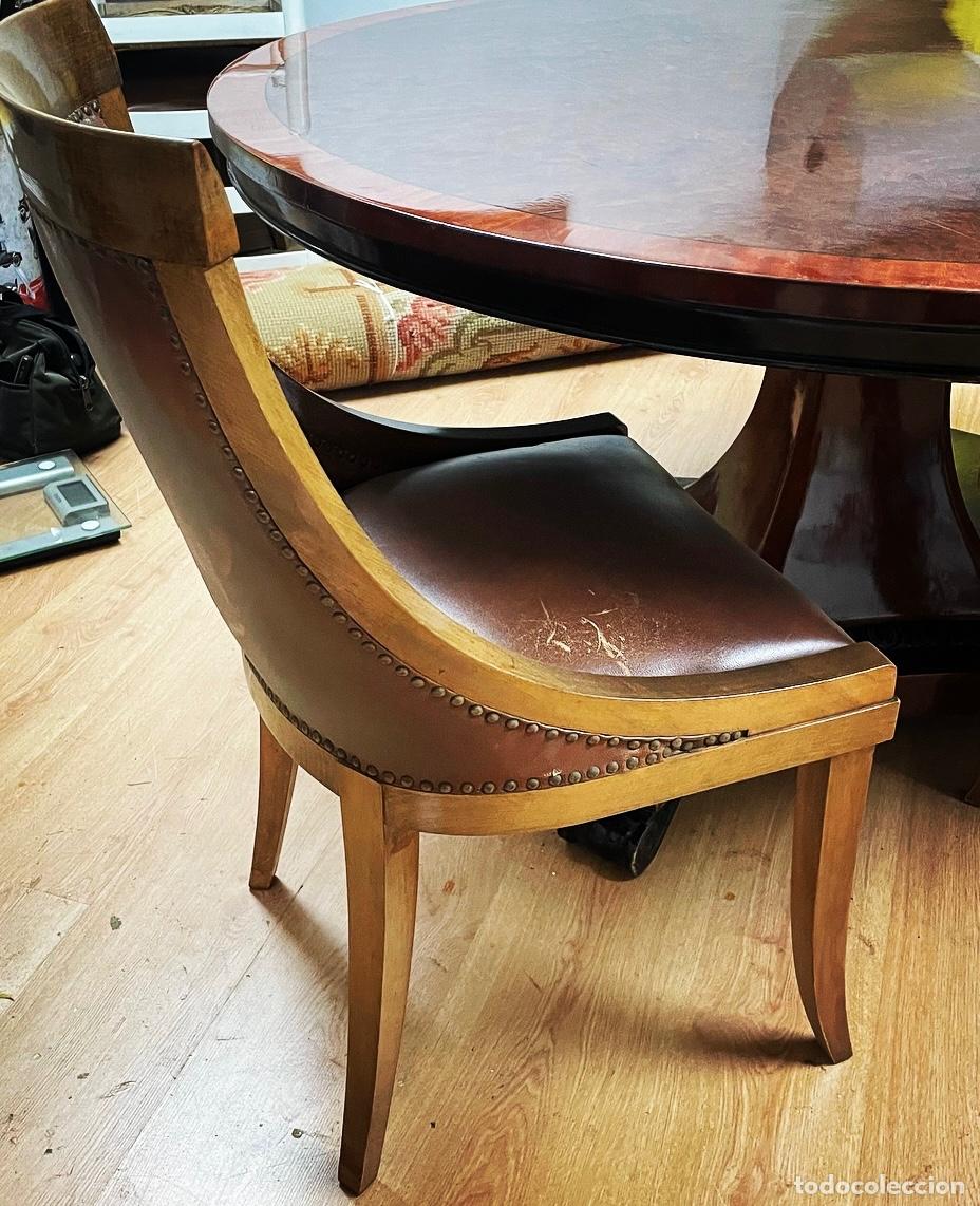 Antig&uuml;edades: Espl&eacute;ndida mesa de comedor - Foto 6