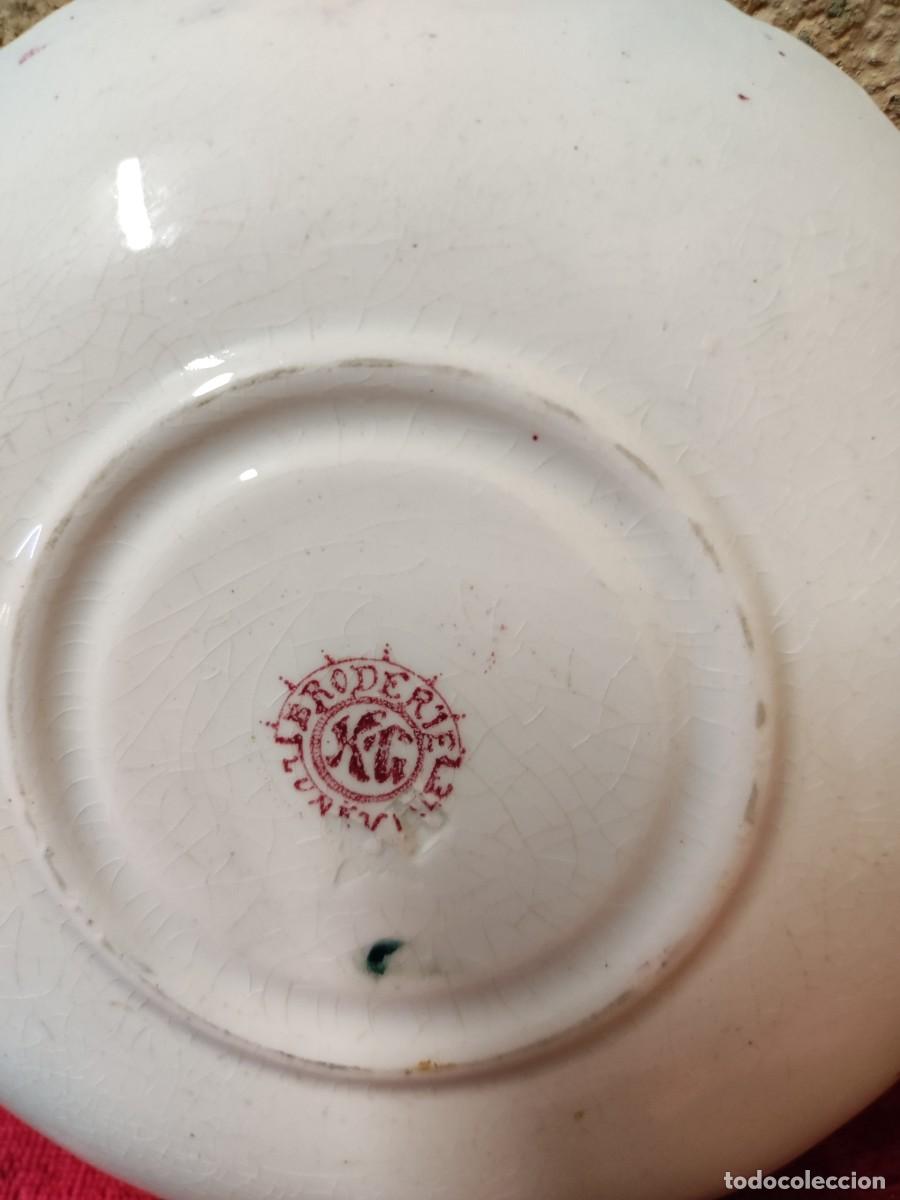 Antig&uuml;edades: Platito porcelana - Foto 3