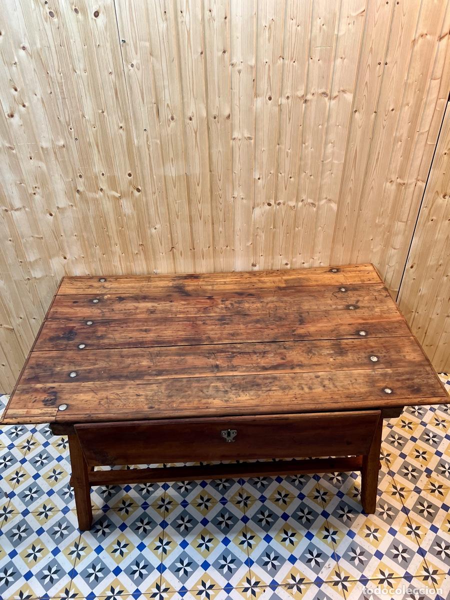 Antig&uuml;edades: ANTIGUA MESA TOCINERA SIGLO XVIII - Foto 6
