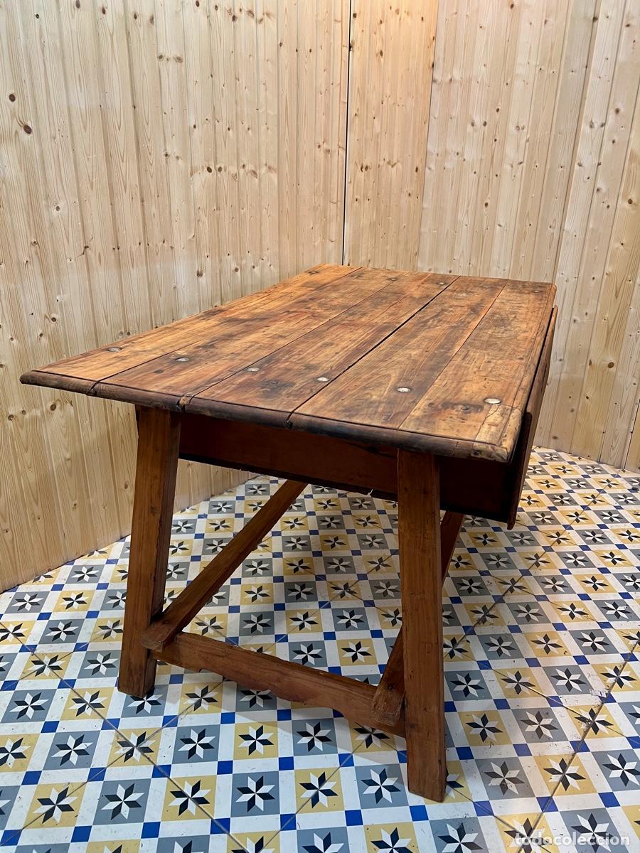 Antig&uuml;edades: ANTIGUA MESA TOCINERA SIGLO XVIII - Foto 9