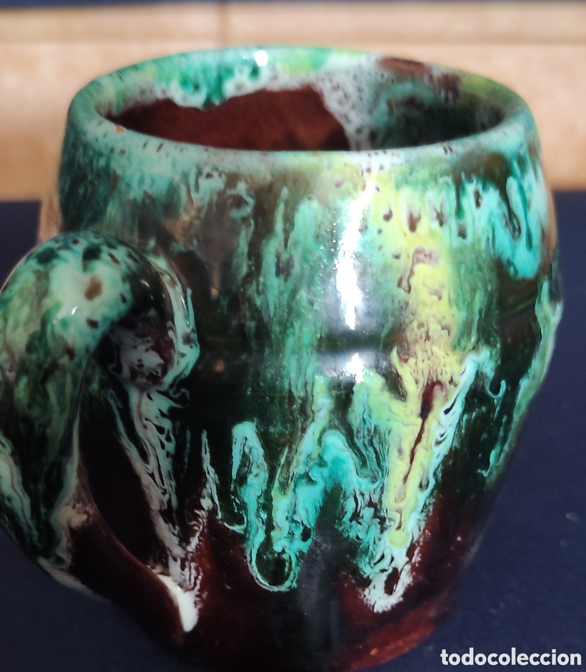 Antig&uuml;edades: ANTIGUA JARRA DE CERAMICA - Foto 1