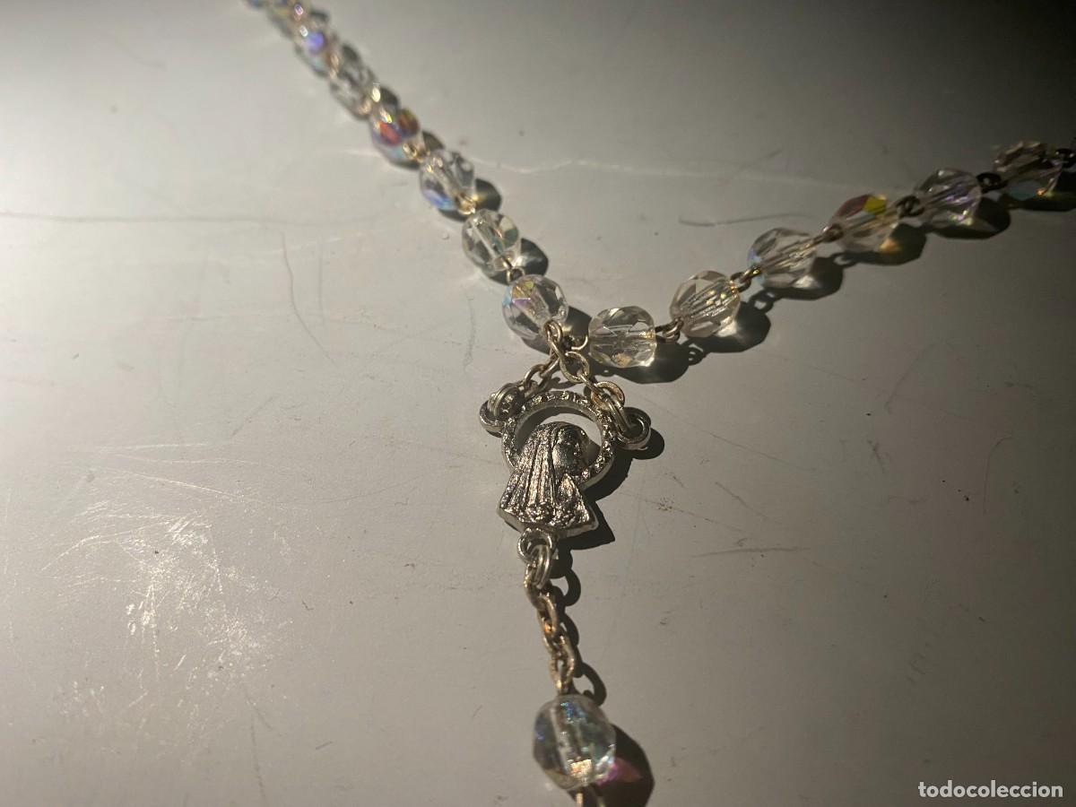 Antig&uuml;edades: ROSARIO DE CRISTAL - Foto 5