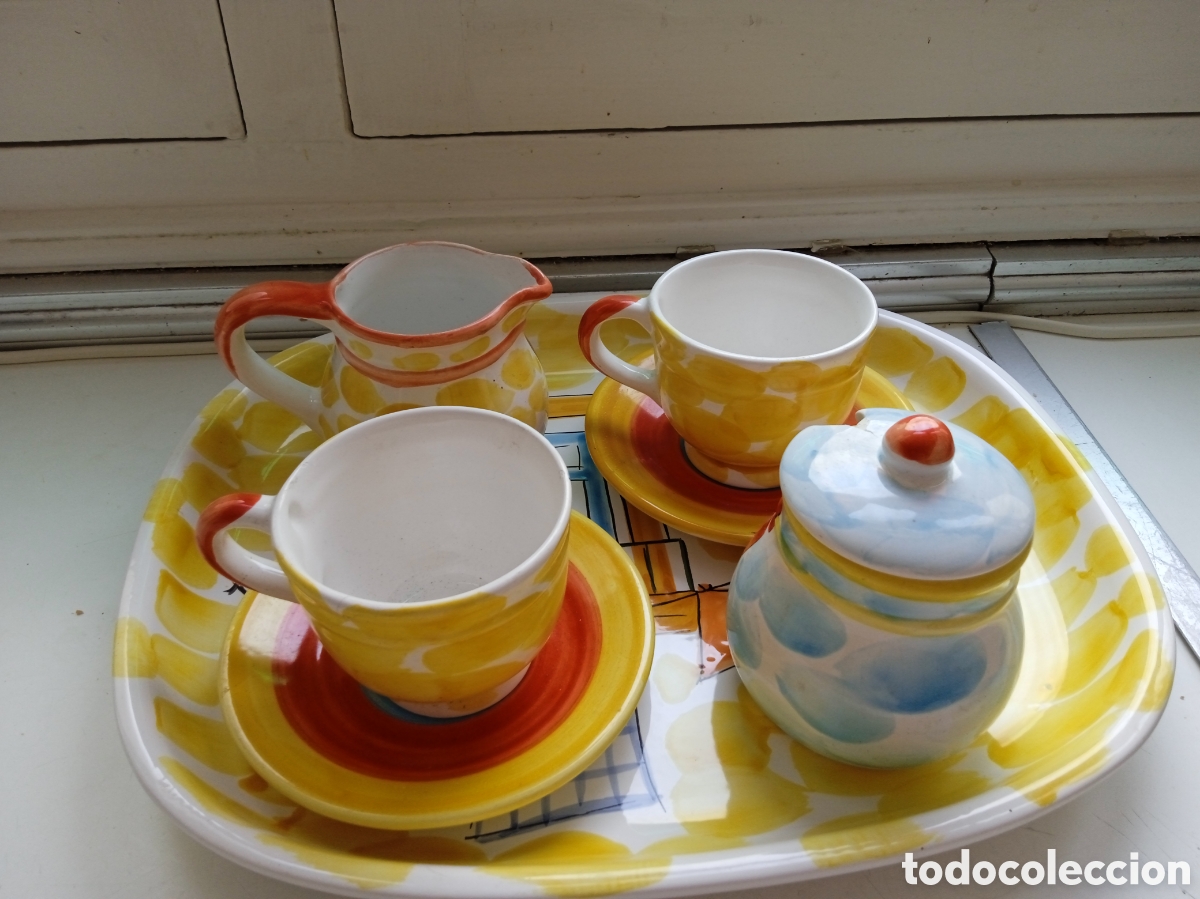 Antig&uuml;edades: Juego de caf&eacute; tu y yo - Foto 2