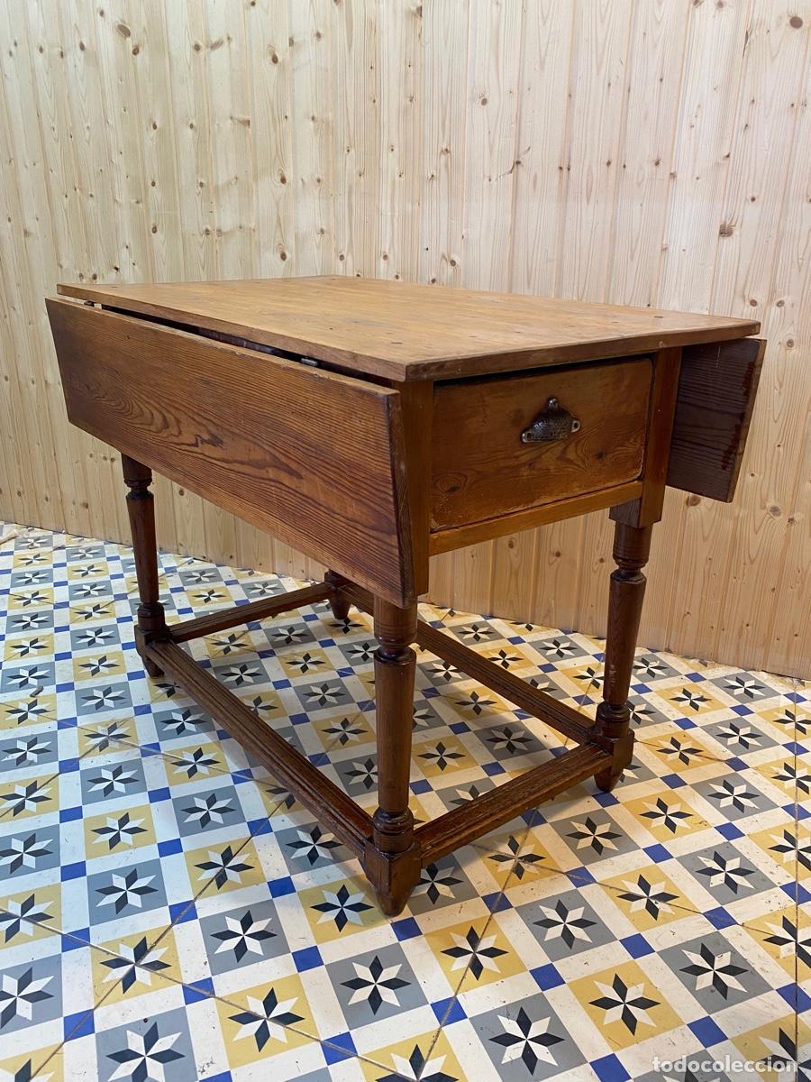 Antig&uuml;edades: ANTIGUA MESA CON ALAS - Foto 7