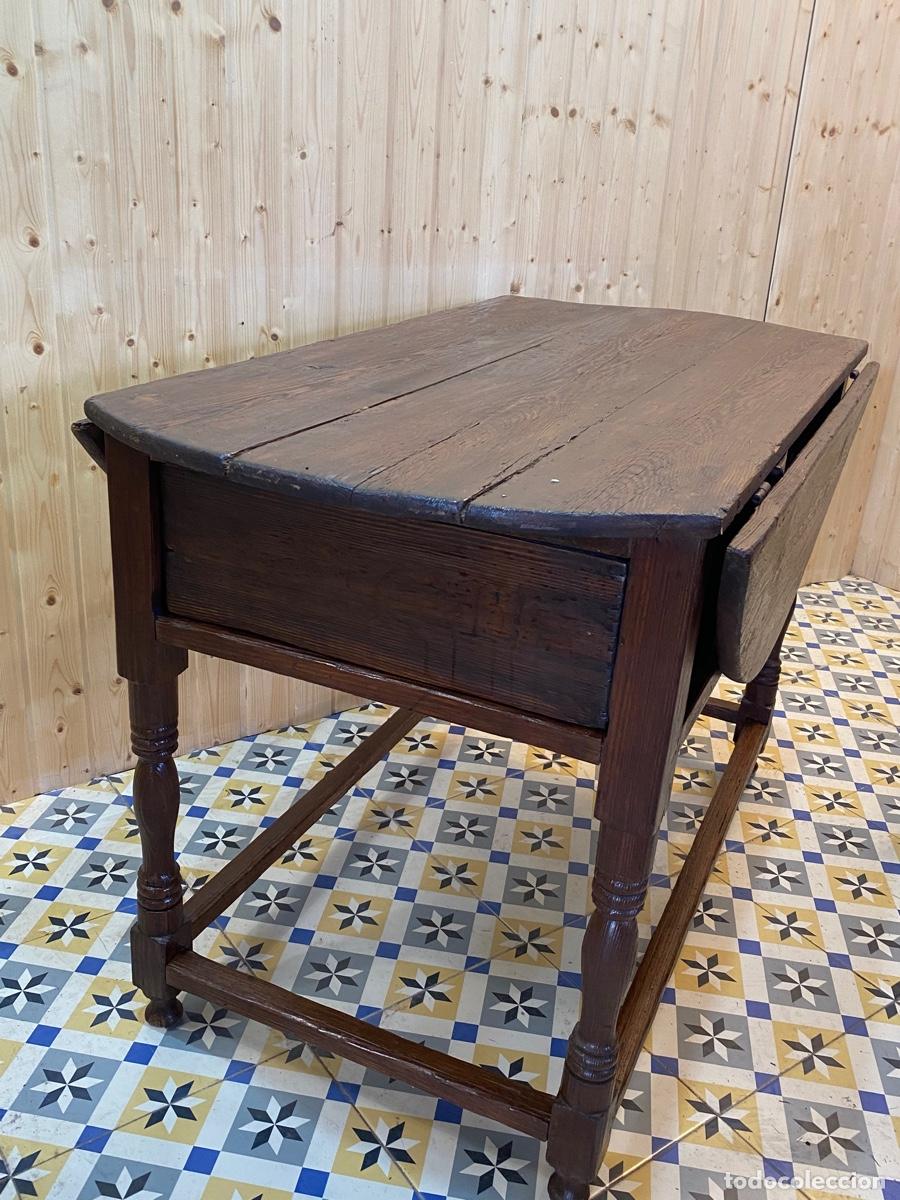 Antig&uuml;edades: ANTIGUA MESA CON ALAS S.XIX - Foto 7