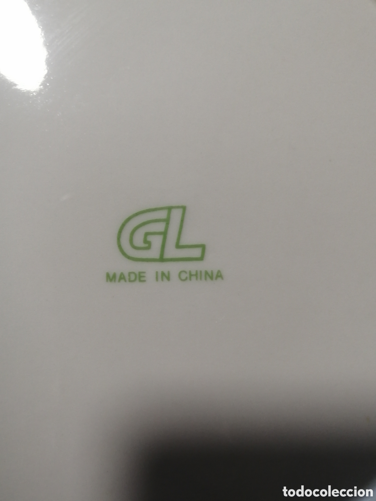 Antig&uuml;edades: Plato de GL china - Foto 2