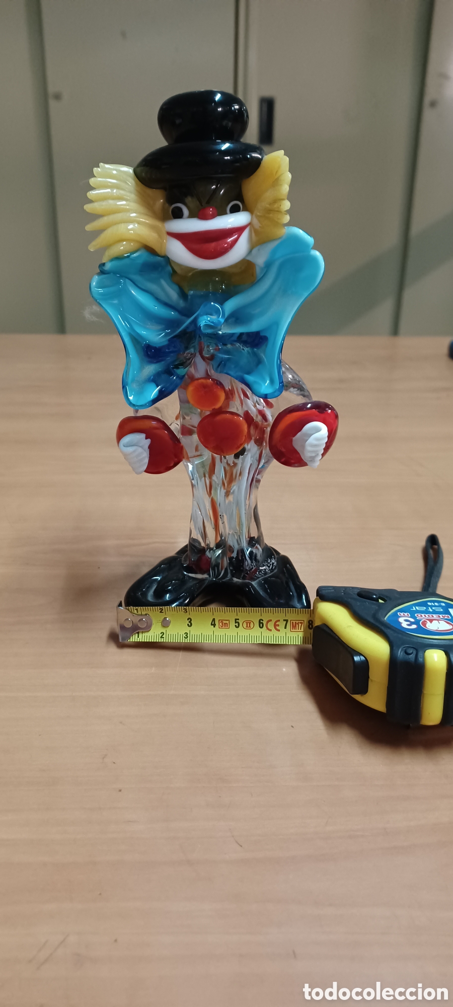 Antig&uuml;edades: Payaso Cristal de Murano - Foto 5