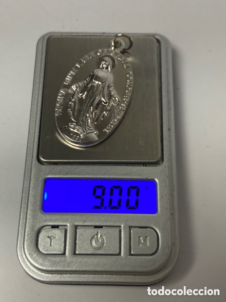 Antig&uuml;edades: Medalla de plata de la Virgen / C06 - Foto 4