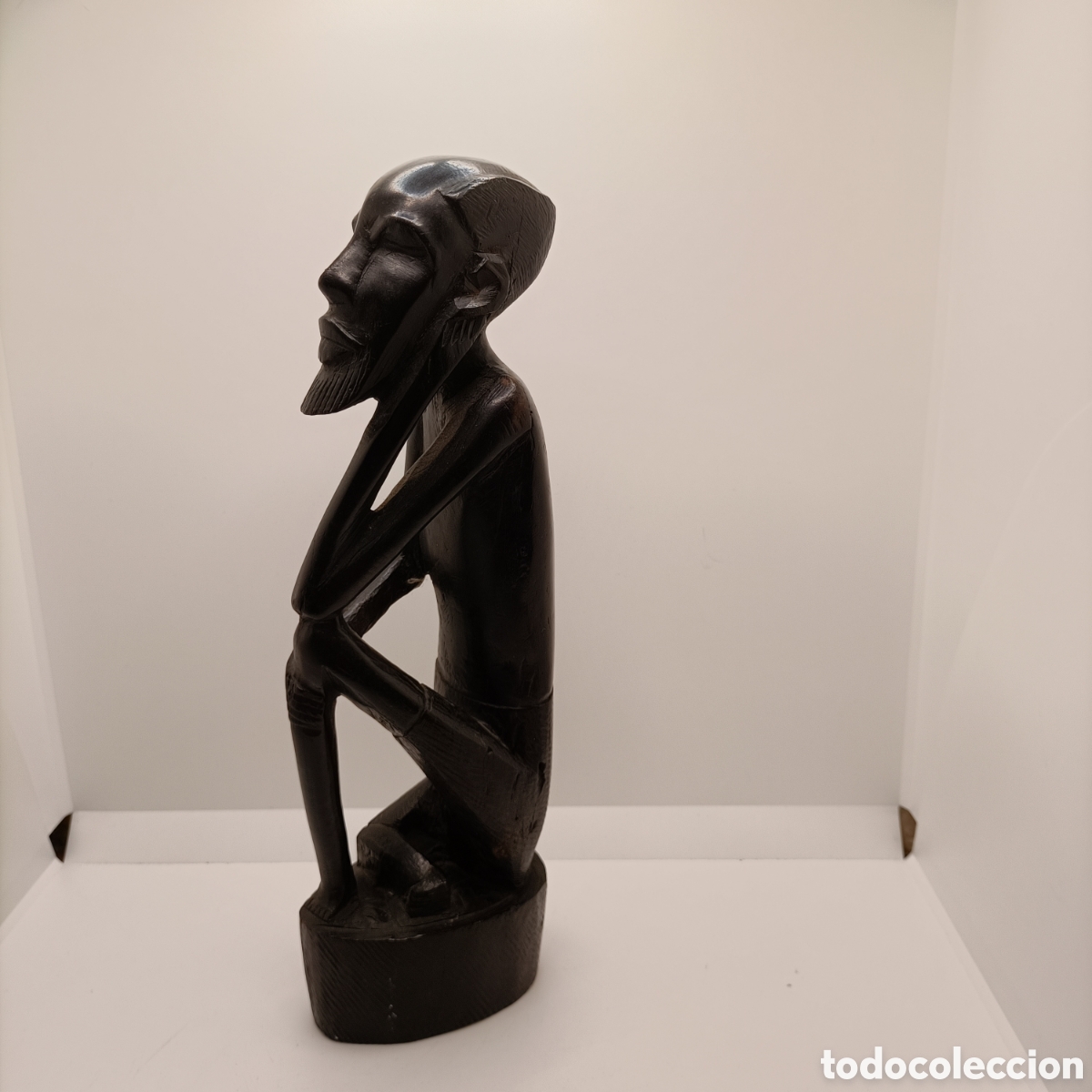 Antiguidades: Escultura africana en madera de &Eacute;bano