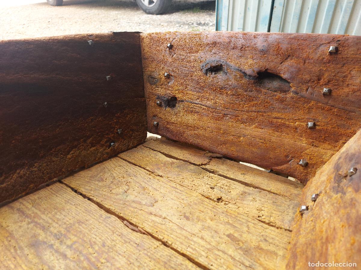 Antig&uuml;edades: Carretilla antigua de madera - Foto 5