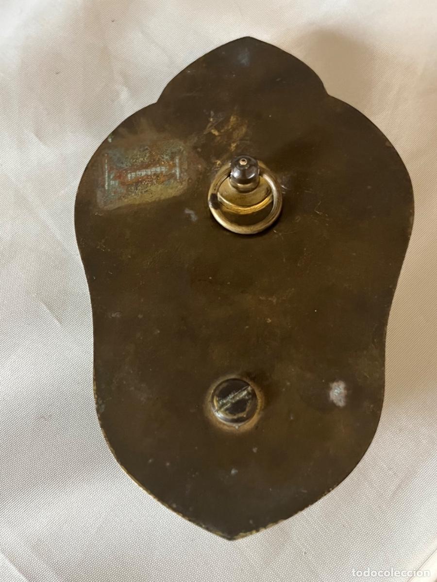 Antig&uuml;edades: BENDITERA DE PLATA SOBRE ONIX 1940&rsquo;S. - Foto 5