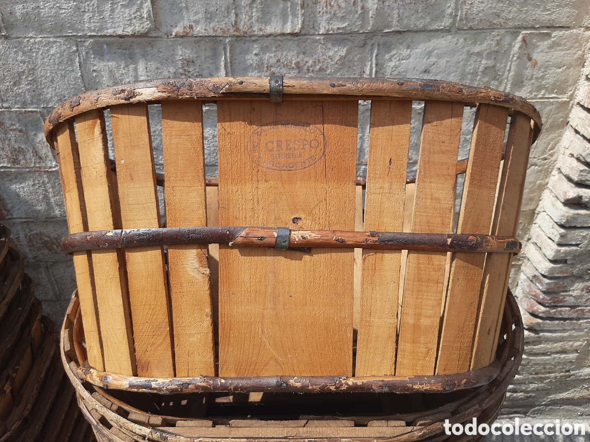 Antig&uuml;edades: Cestas / barquillas / banastos - Foto 8